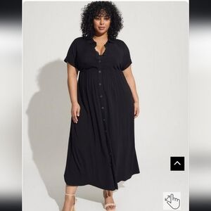 Elegant Black Maxi Dress